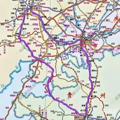 成自泸赤高速，连接四川与贵州的高速公路