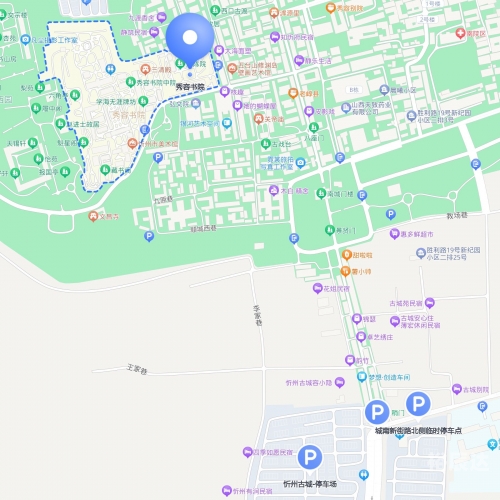 忻州地图概览